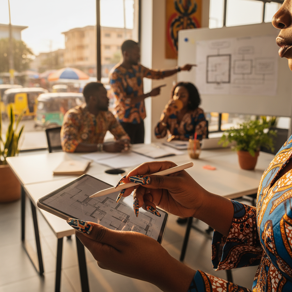 A close-up shot of a stunning set of acrylic nails with intricate art on a client's hands.