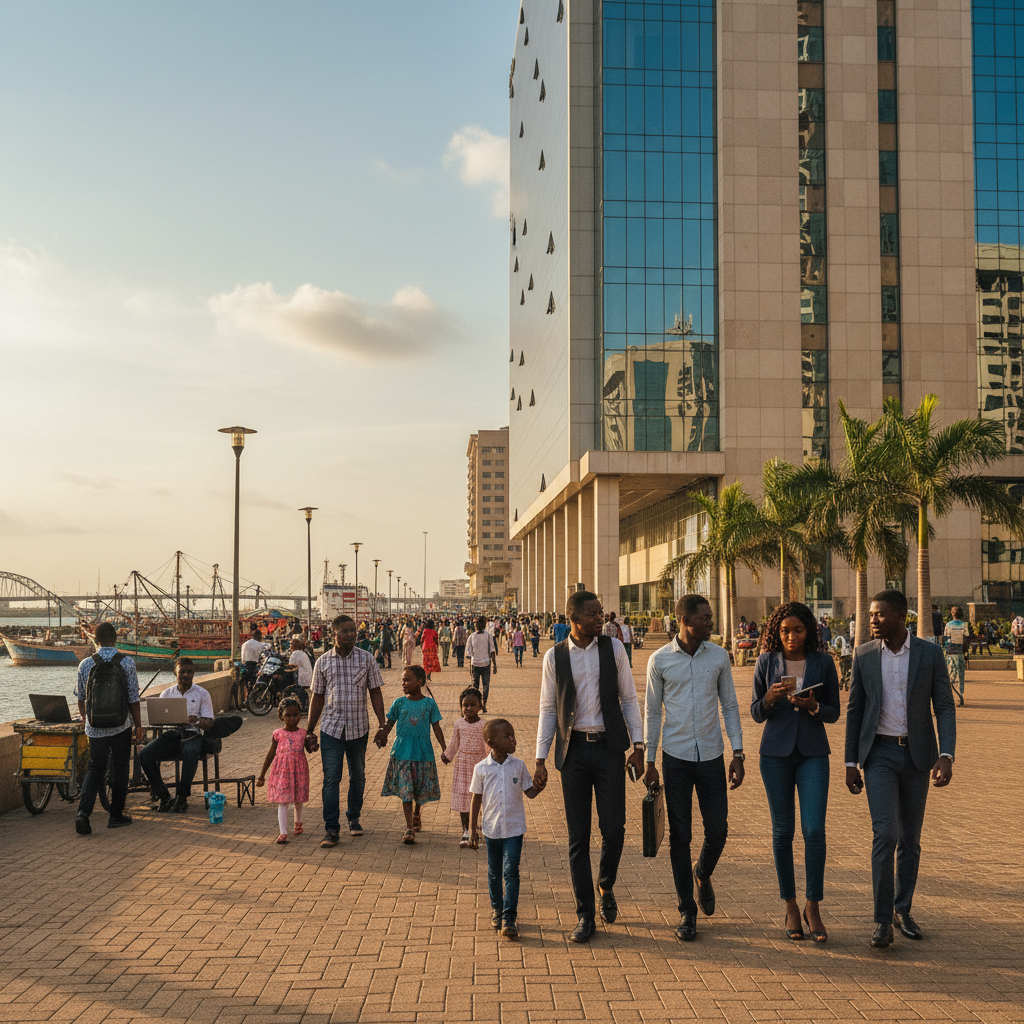 The Nigerian Exchange Group building located in Marina, Lagos.