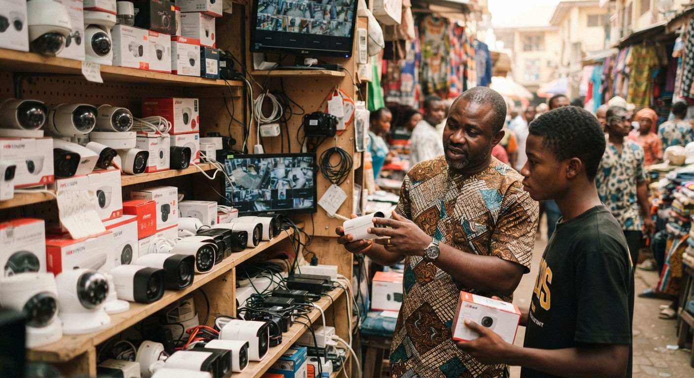 Different types of CCTV cameras