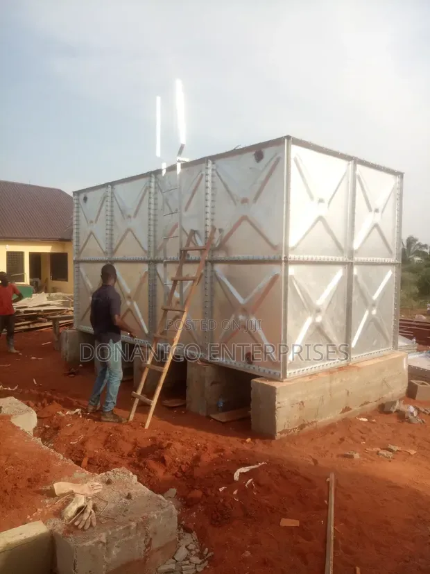 Installation of Braith Waite Water Tank and Tower.