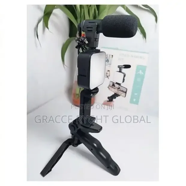 Vlogging Tripod Video Making Kit