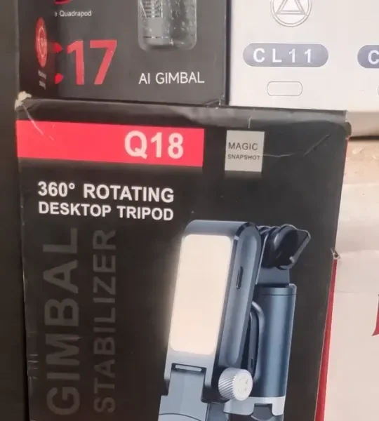Standard /Q18/ Gimbal/ Usb/ Remote Instailed Color Box 360 Auto Face