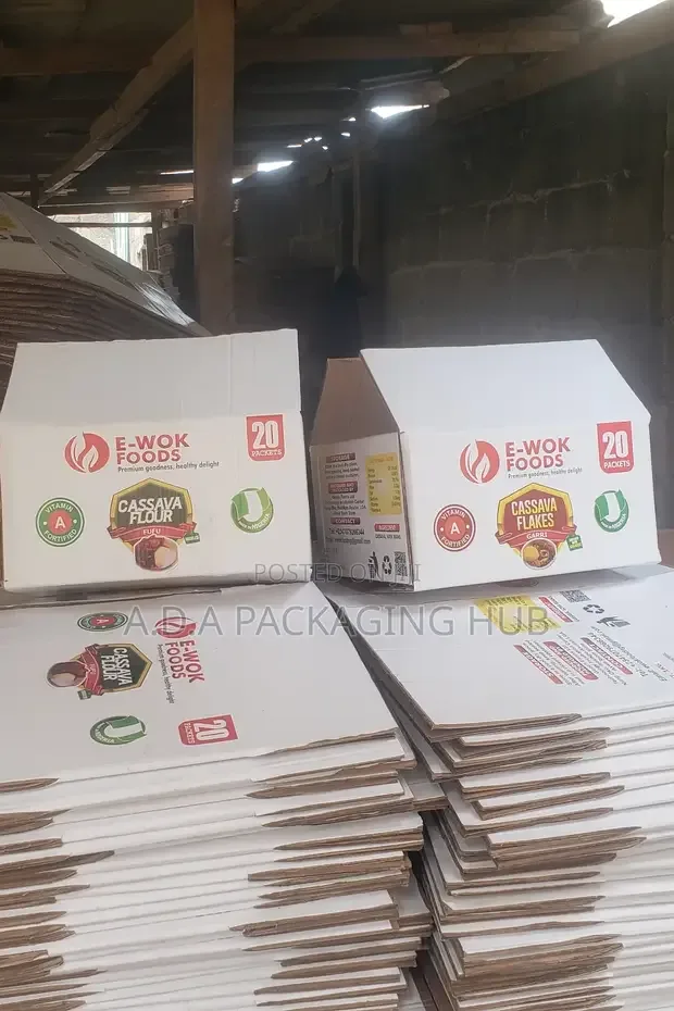 Full Branded Carton Box ( 5 Ply)