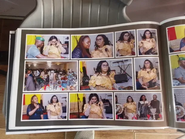 12 by 24 Synthetic Photo Album With Album Brief Case