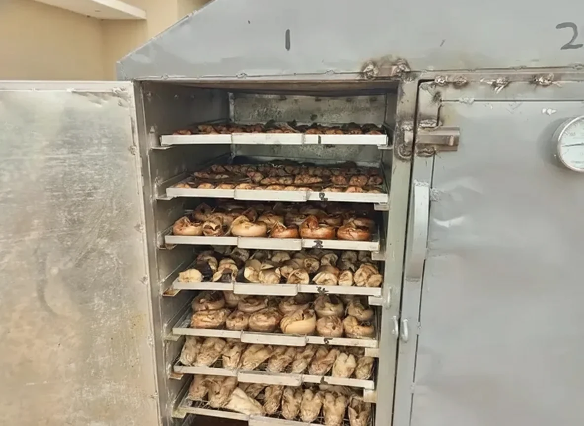 Smoking Of Fish,Meat,Snail