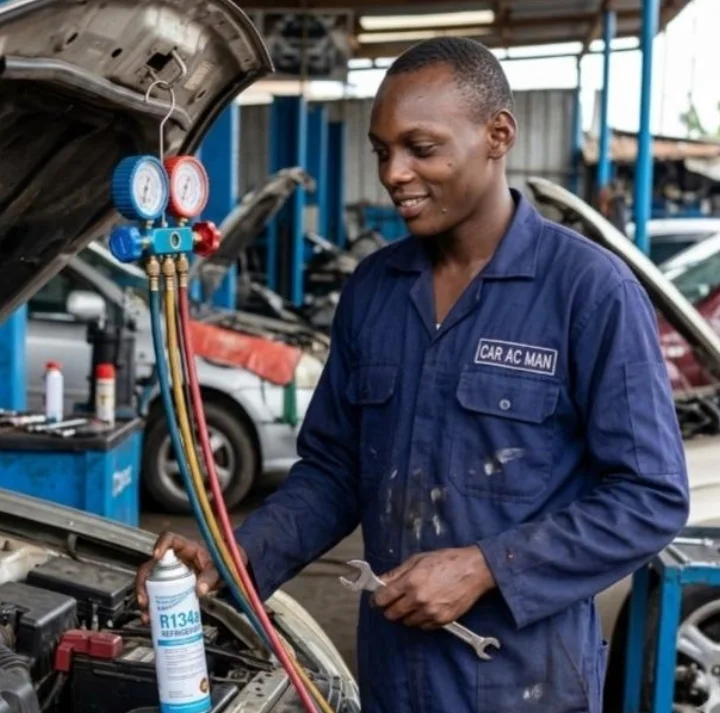 AC Gas and oil refill / Top up depends