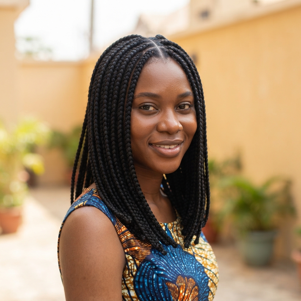 Box Braids (Medium)