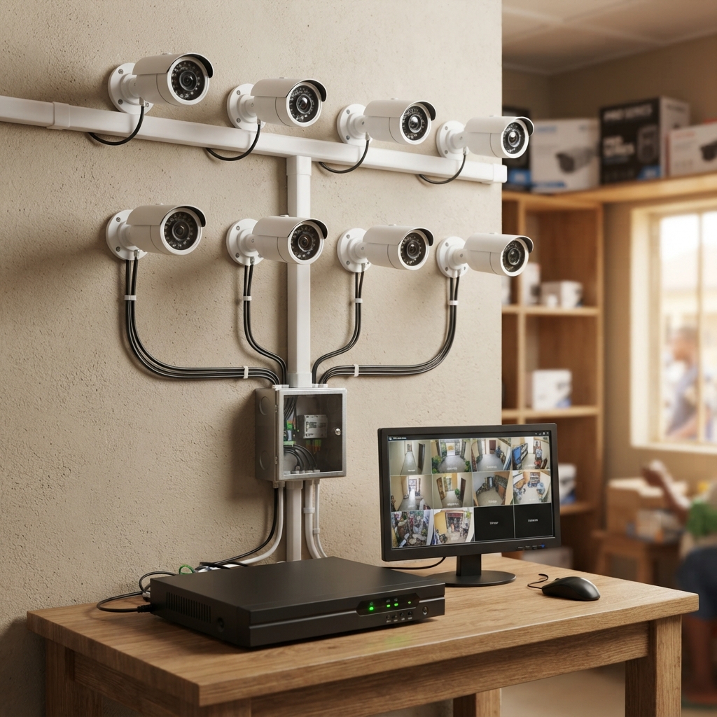 CCTV Installation (8 cameras)