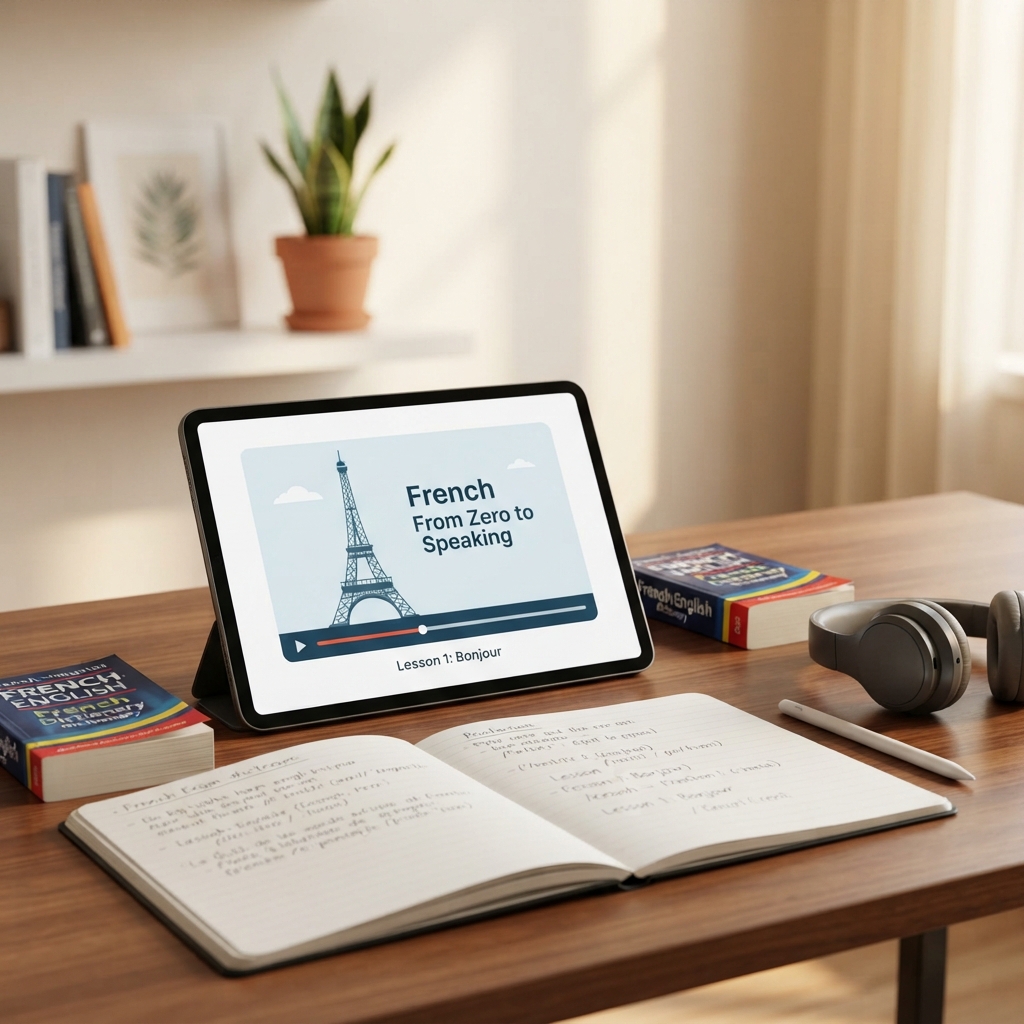 French From Zero to Speaking class