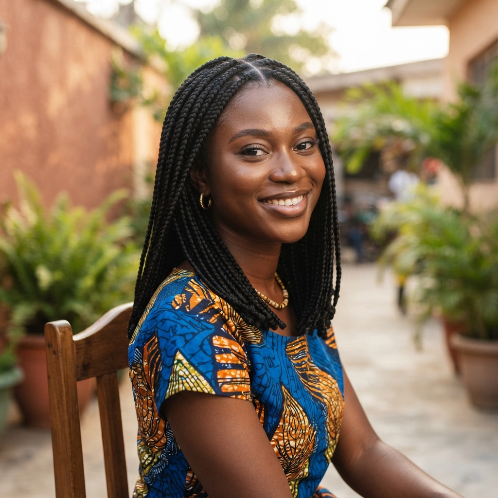 Box Braids (Medium)