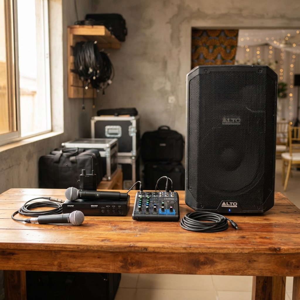 Bluetooth Speaker, Microphone Rentals and PA System