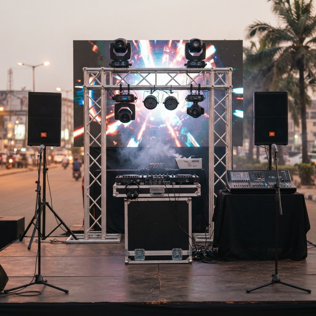 Event Sound, Light, Stage, Screen, Special Effect