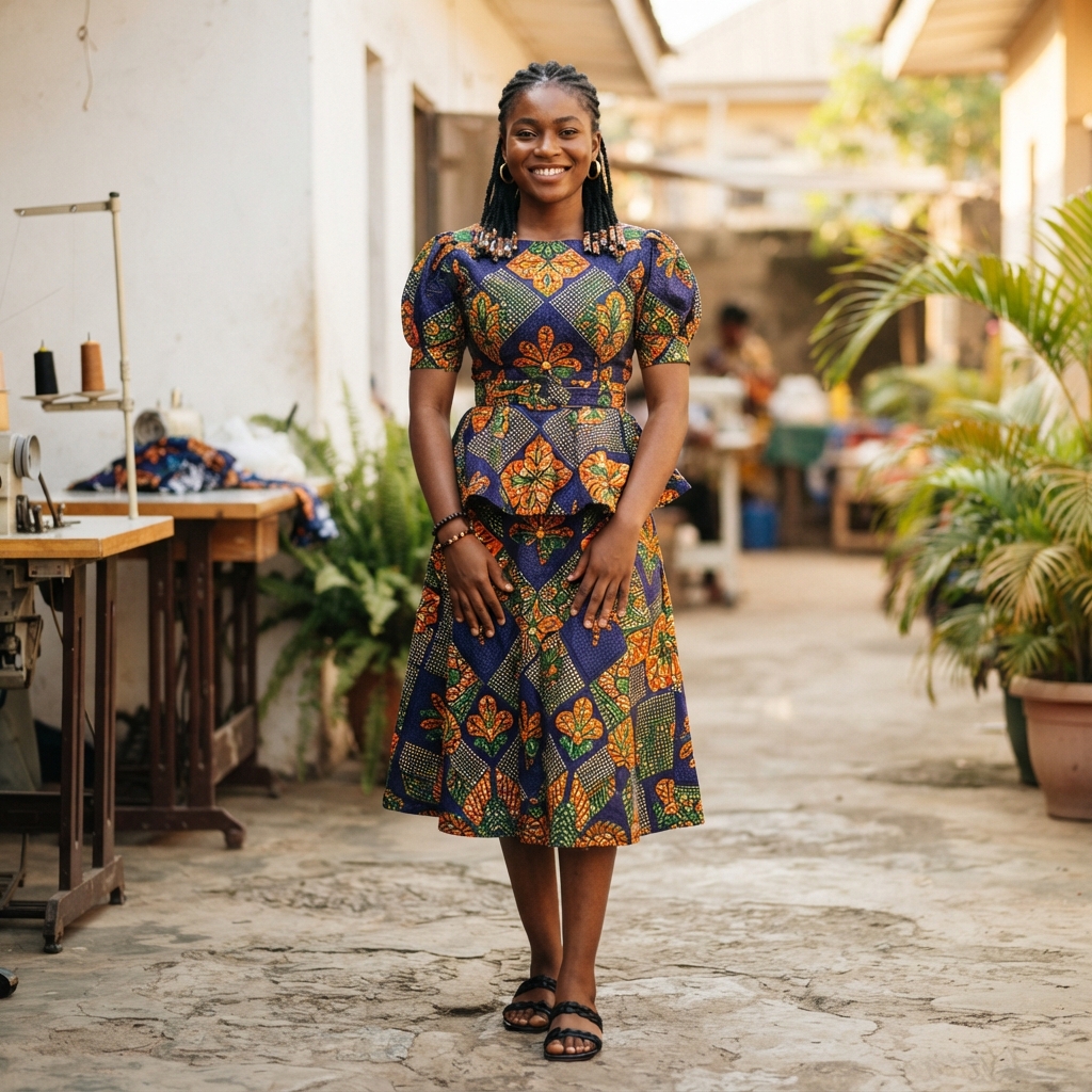 Ankara Outfit (Sew Only)