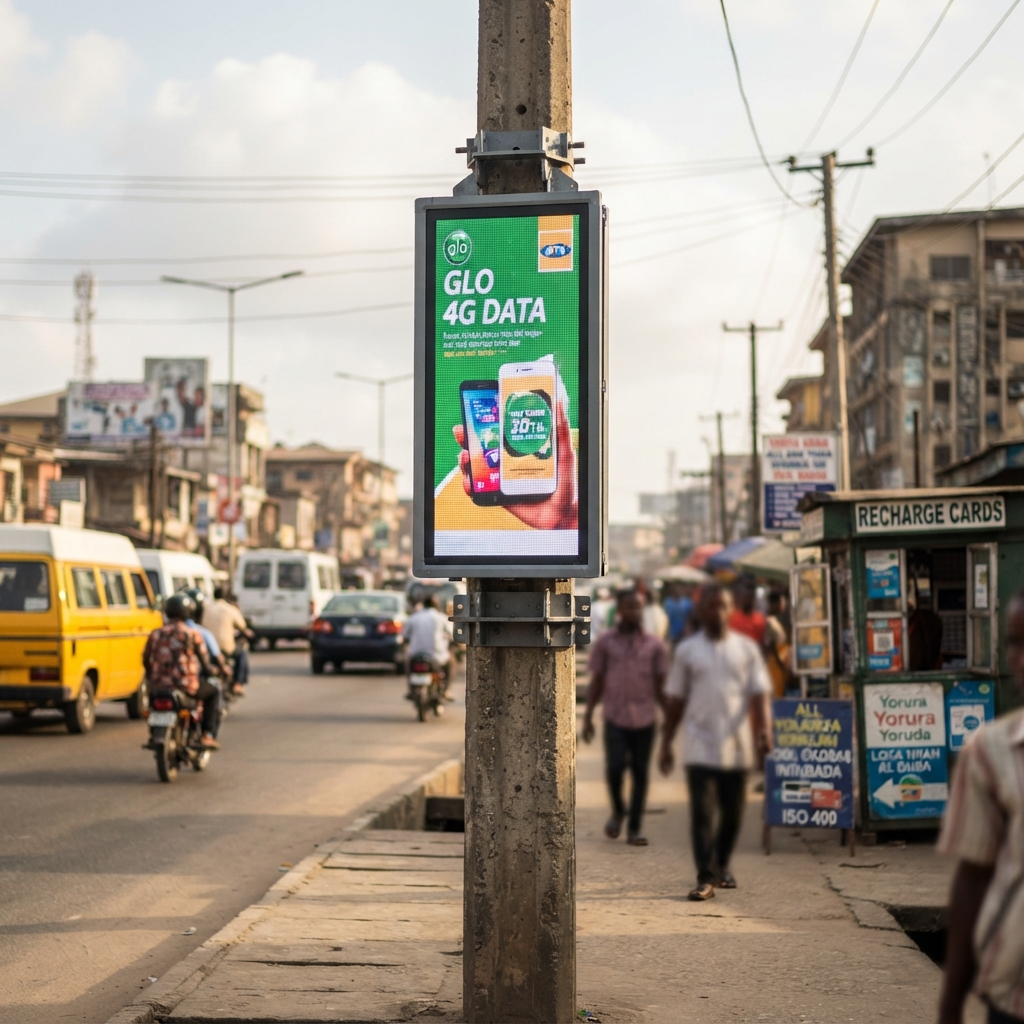 PH5 Pole LED Display