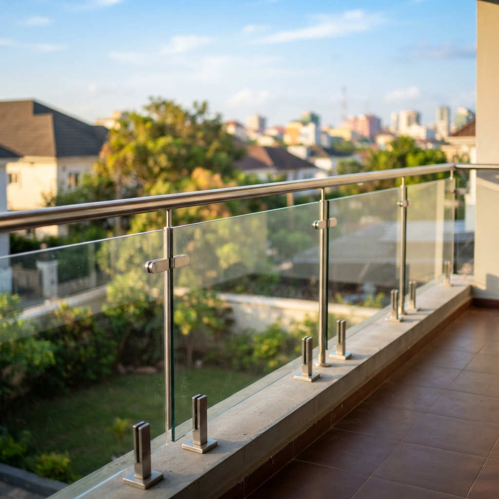 Elegant Glass Rail