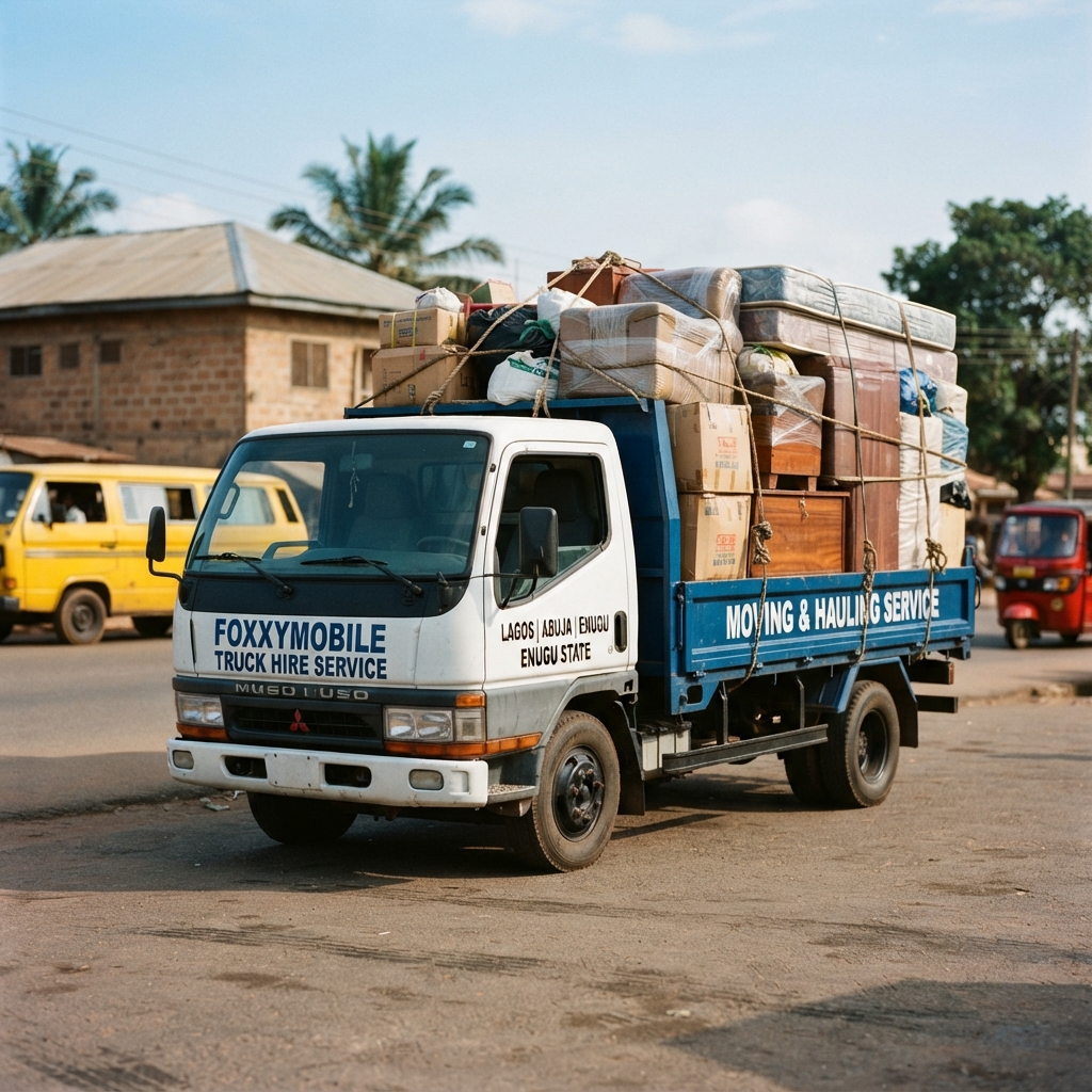 Moving Made Easy Truck Hire Service in Enugu | Enugu to Lagos Abuja