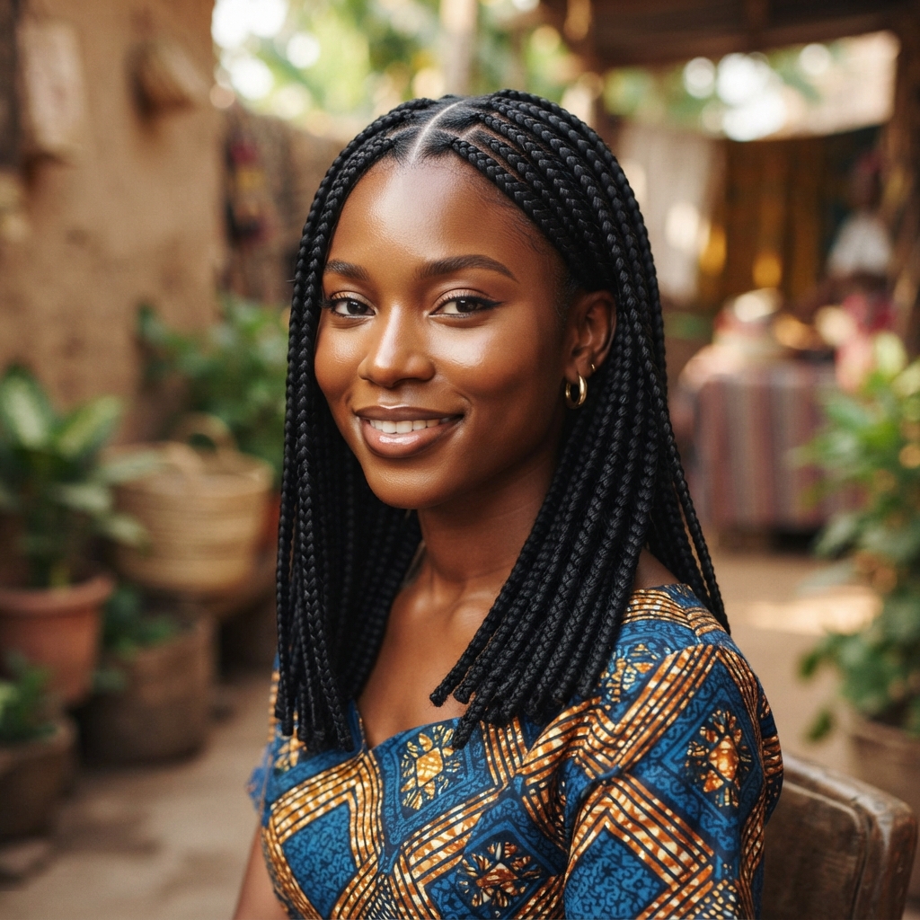 Box Braids (Medium)