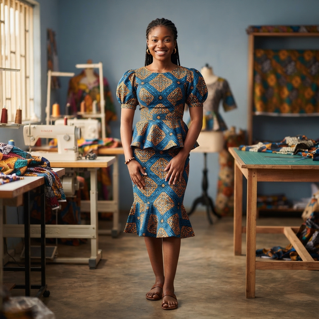 Ankara Outfit (Sew Only)