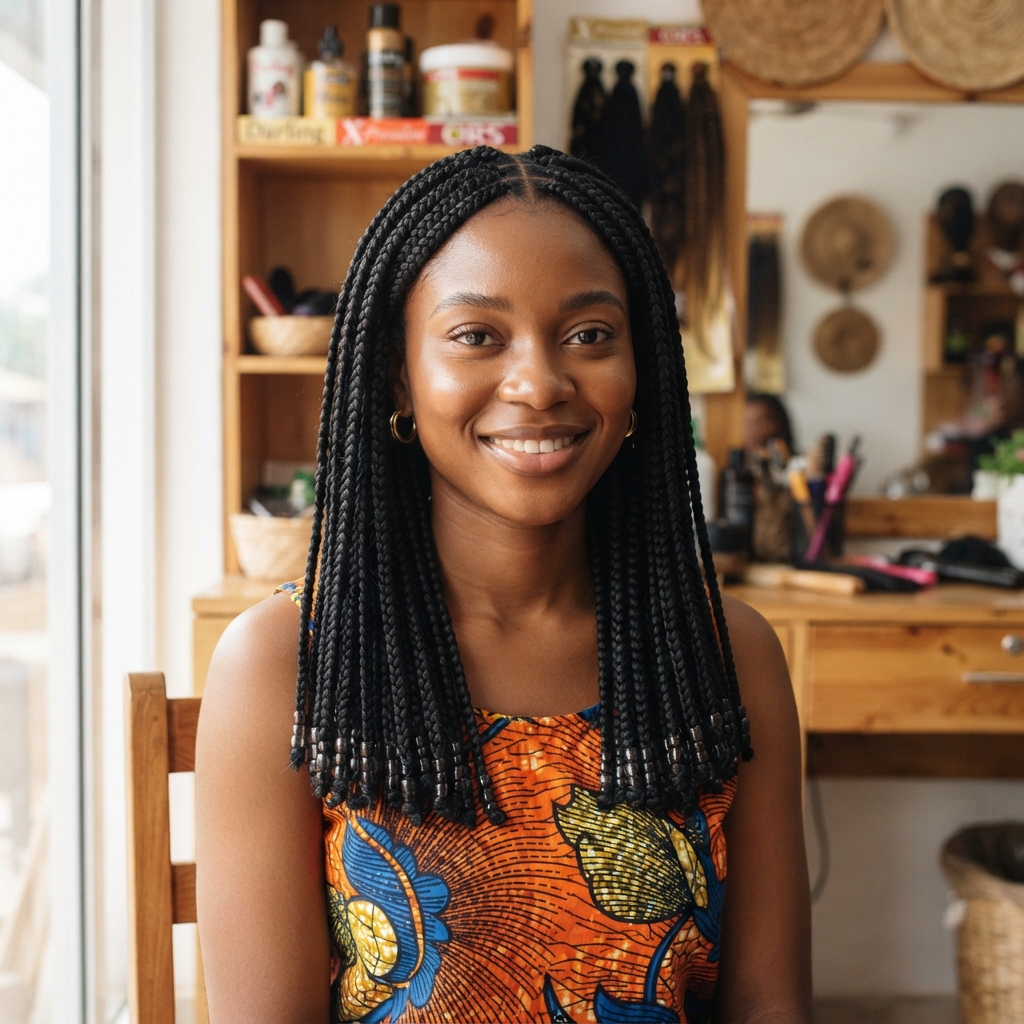 Box Braids (Medium)
