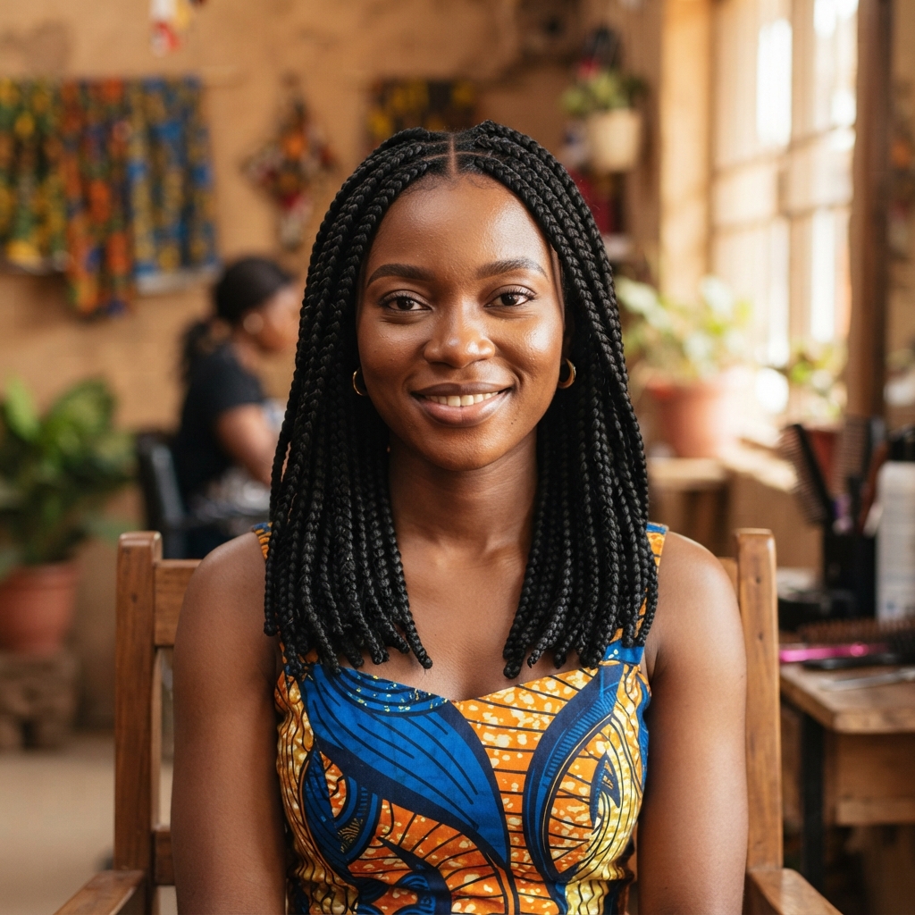 Box Braids (Medium)
