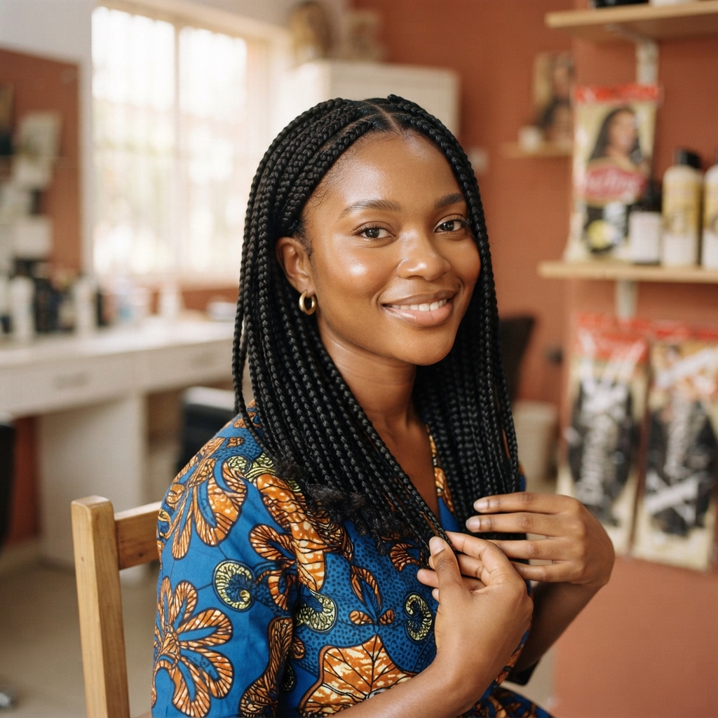 Box Braids (Medium)