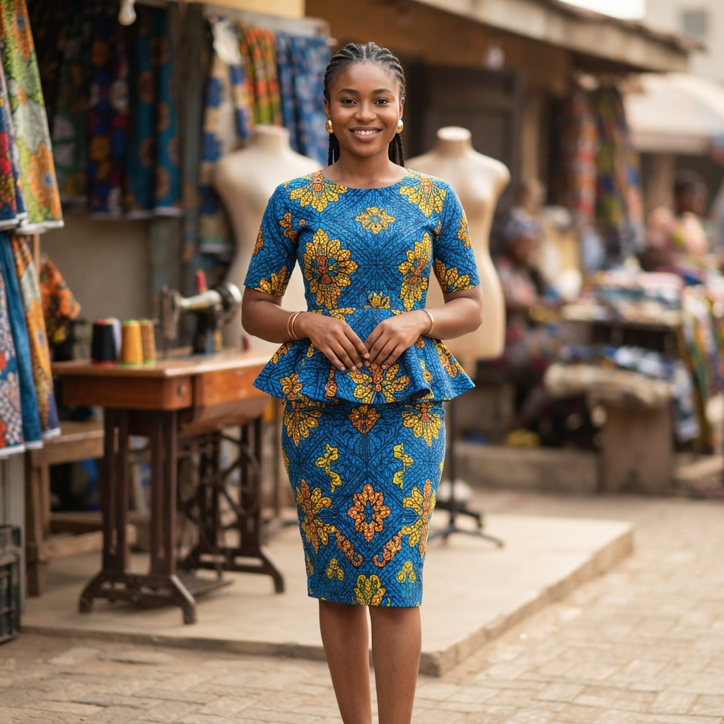 Ankara Outfit (Sew Only)