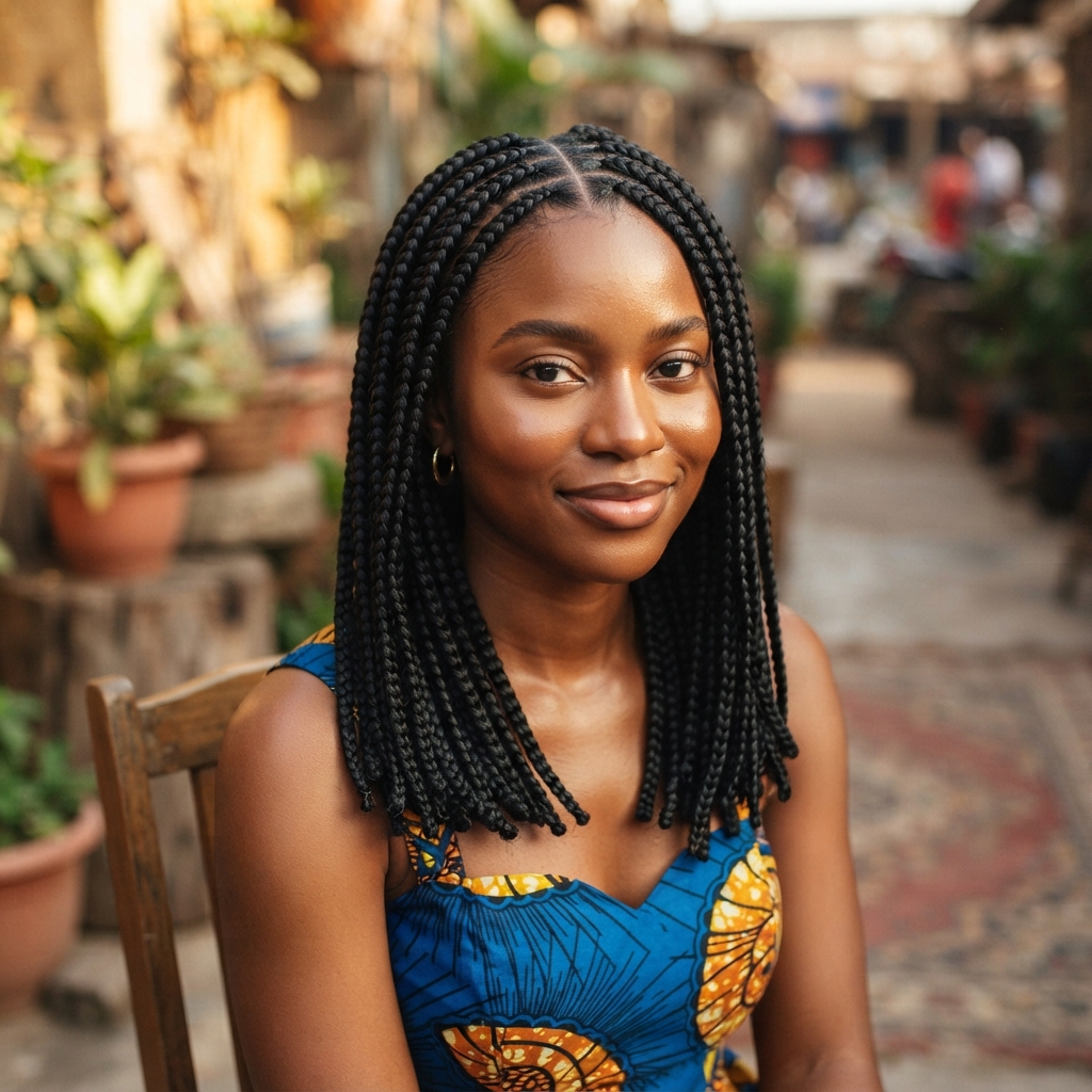 Box Braids (Medium)