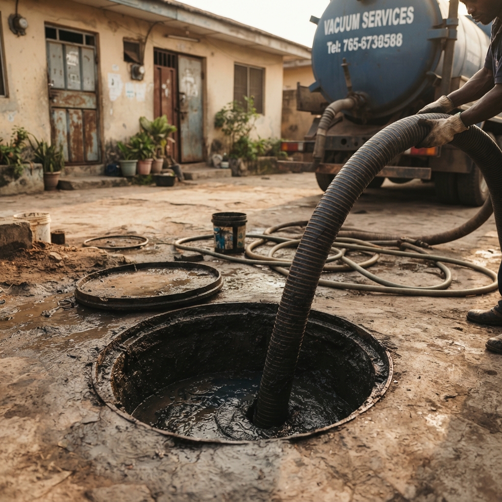 Soak-Away Pit Cleaning