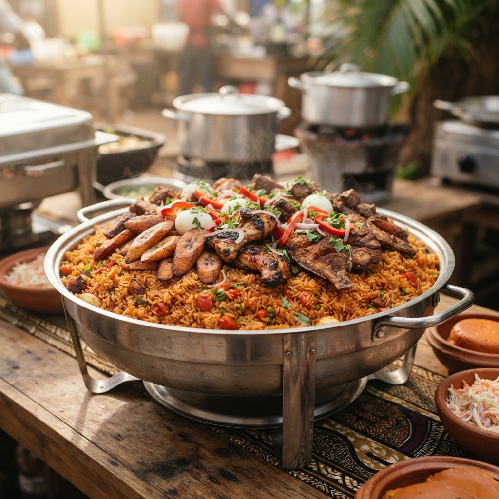 Party Jollof Rice (50 guests)