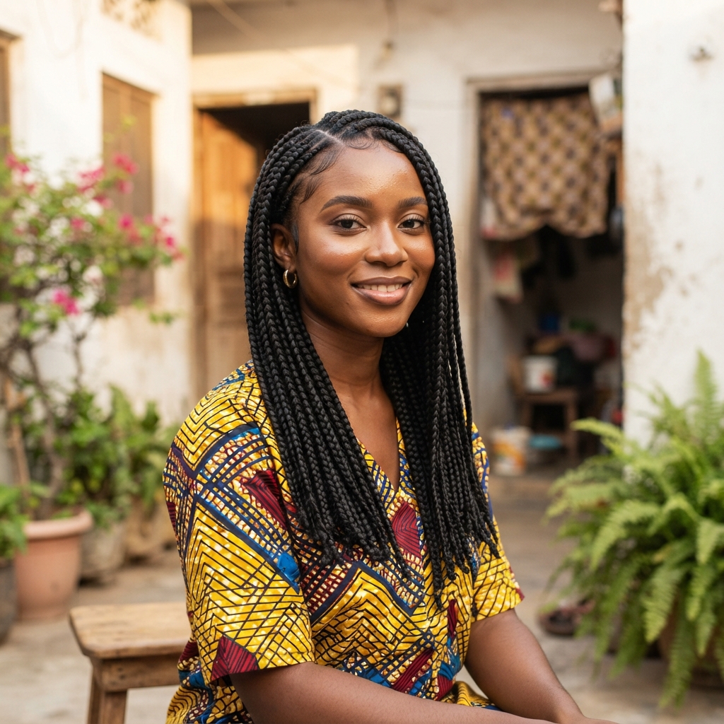 Box Braids (Medium)