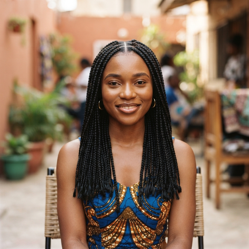 Box Braids (Medium)