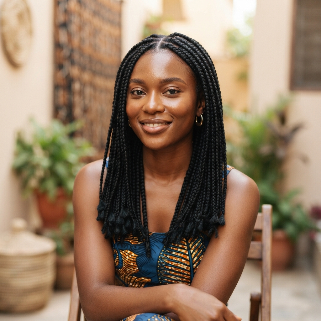 Box Braids (Medium)