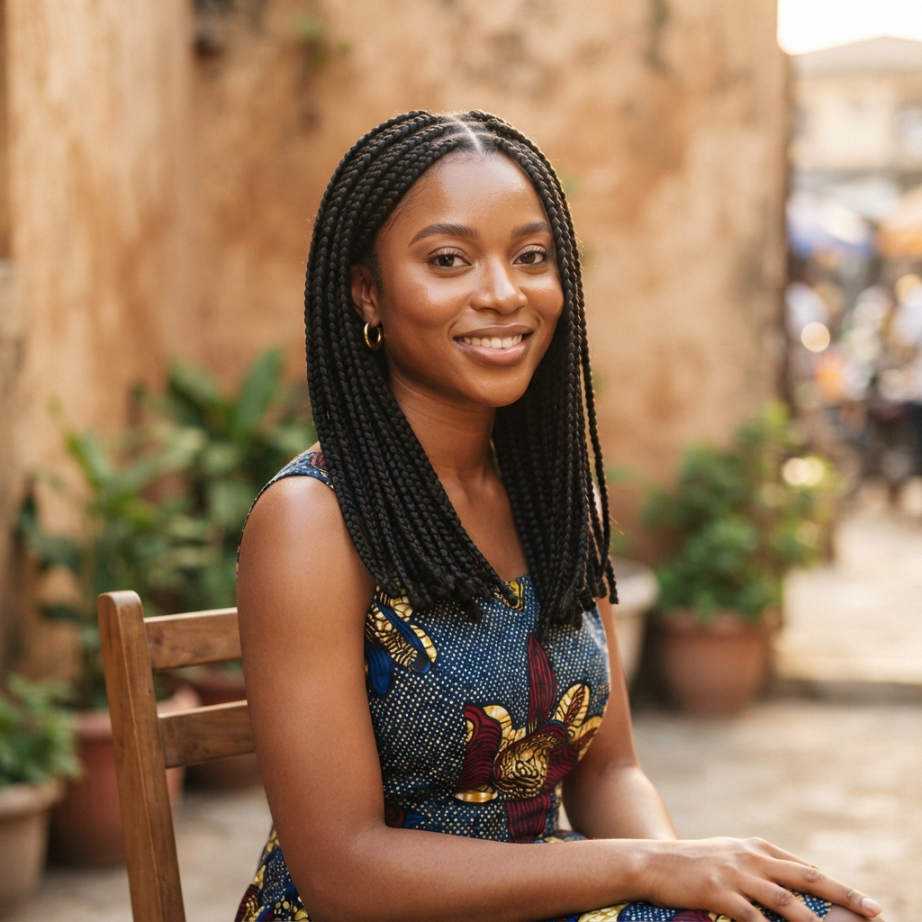 Box Braids (Medium)